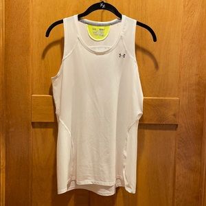 White under armour tank top